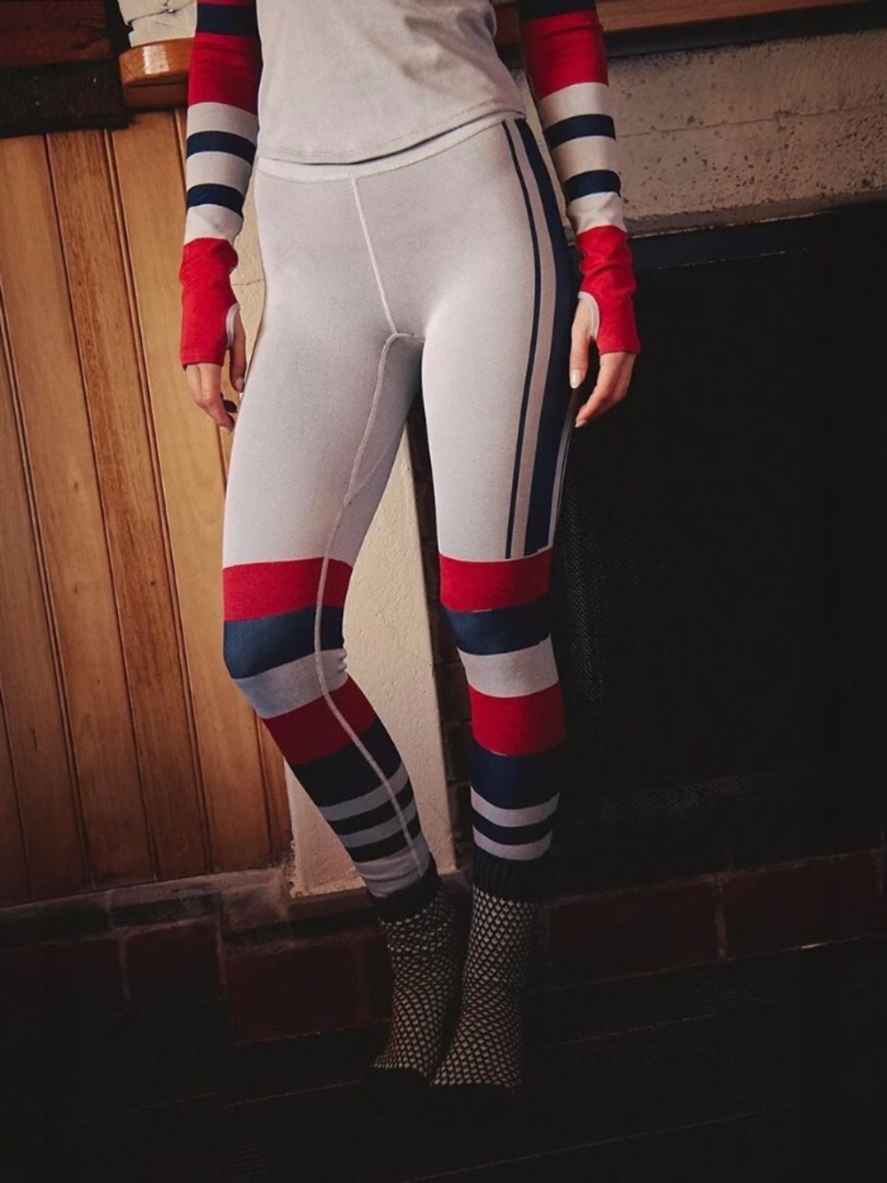 Free People Movement Myoko Jacquard Leggings Size Xs/S